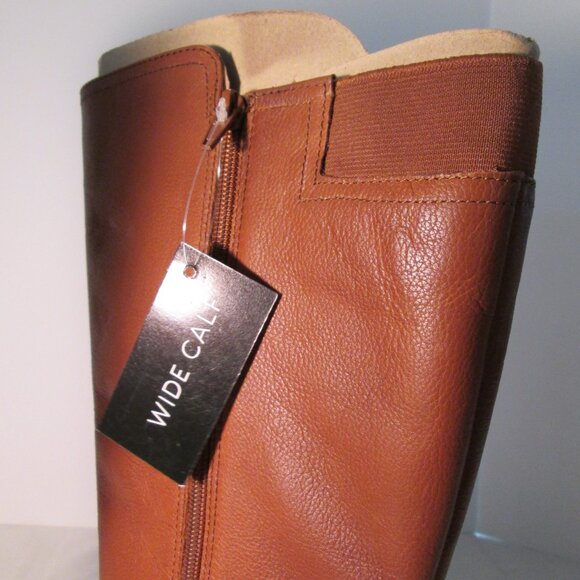 Naturalizer Leather Jaya Wide Calf Riding Boot NWT Sz 6 - Picture 11 of 13